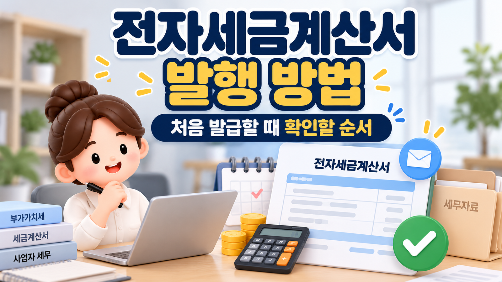 전자세금계산서 발행 방법